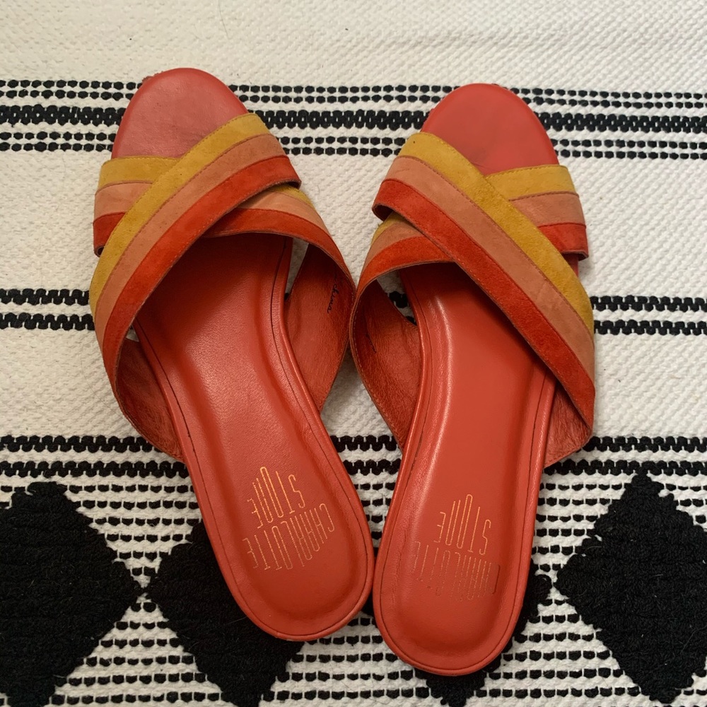 Charlotte stone sandals